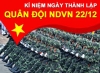 Sôi nổi các hoạt động chào mừng ngày TLQĐNDVN 22.12 liên đội trường TH Hoàng Văn Thụ